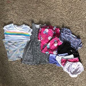 4/5T girl bundle in fair condition